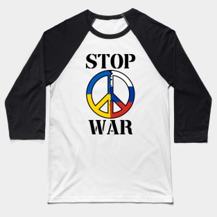 Stop the war in Ukraine Baseball T-Shirt